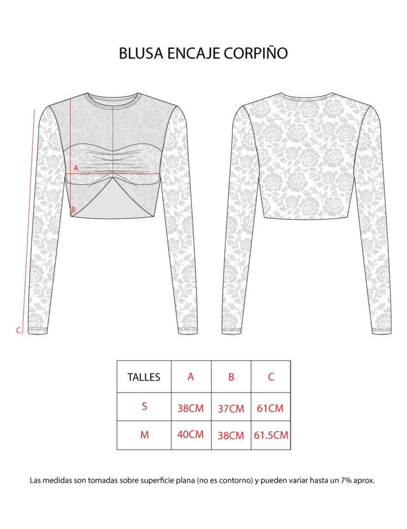 BLUSA ENCAJE CORPIÑO - Image 13