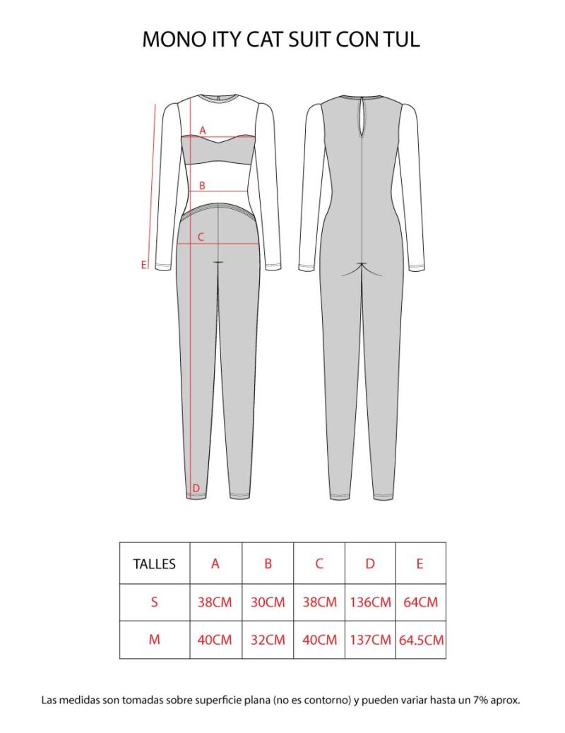 MONO ITY CAT SUIT CON TUL - Image 6