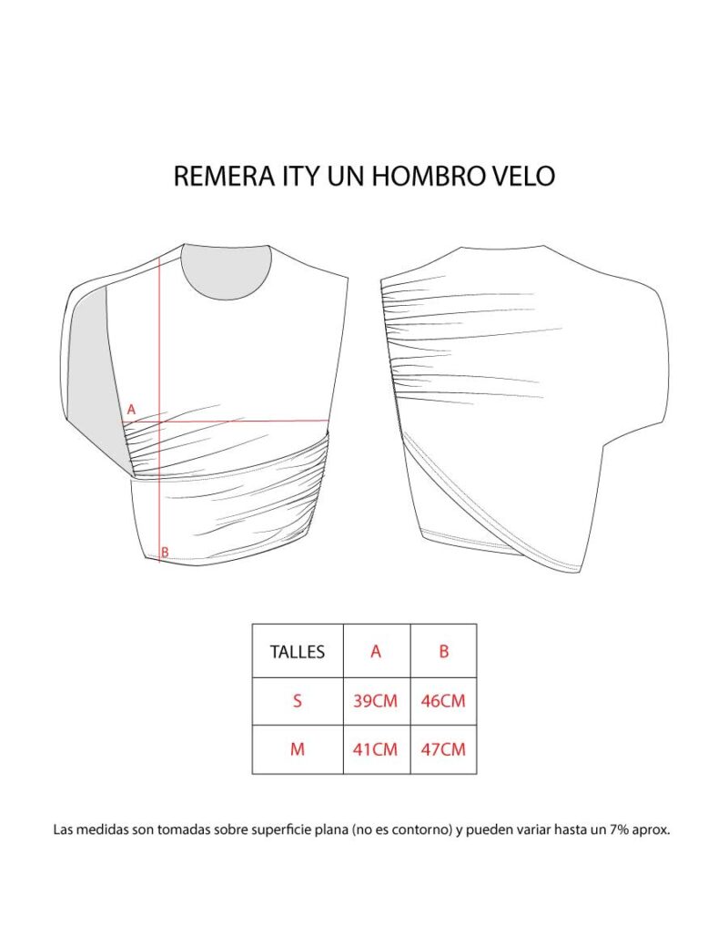 REMERA ITY UN HOMBRO VELO - Image 7