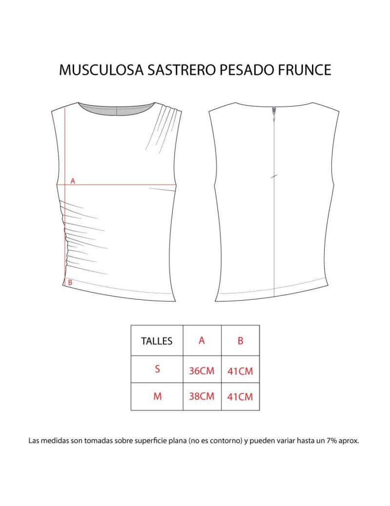 MUSCULOSA SASTRERO PESADO FRUNCE - Image 15