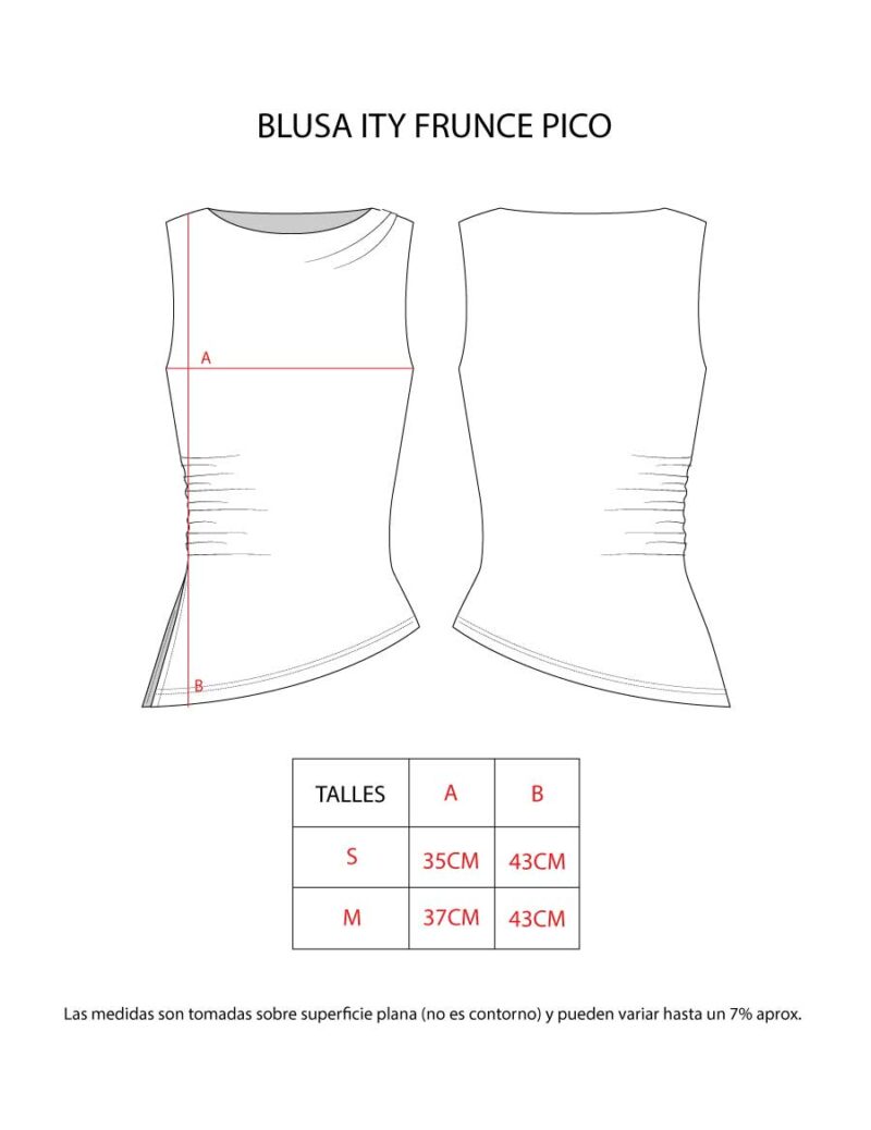 BLUSA ITY FRUNCE PICO - Image 6