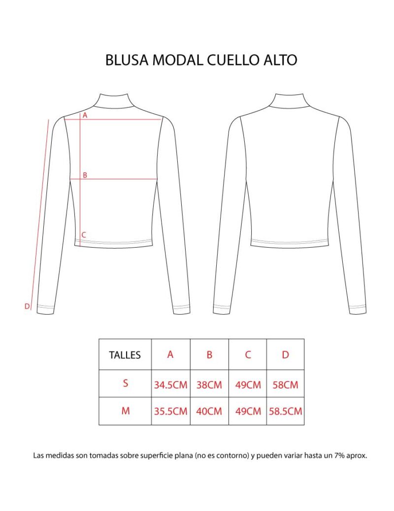 BLUSA MODAL CUELLO ALTO - Image 6