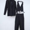 Variation picture for CIGARETTE + CHALECO MEDIALUNA + BLAZER (NEGRO)