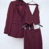 Variation picture for CIGARETTE + CHALECO MEDIALUNA + BLAZER (BORDO)