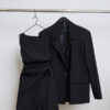 Variation picture for SHORT + BLUSA TRIANGULO + BLAZER (NEGRO)