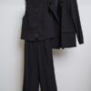 Variation picture for PANTALON RECTO + CHALECO TIRITA + BLAZER EXTRA GRANDE (NEGRO)