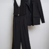 Variation picture for PANTALON RECTO + CHALECO MEDIALUNA + BLAZER EXTRA GRANDE (NEGRO)