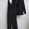 Variation picture for PALAZZO+ CHALECO MEDIALUNA + BLAZER EXTRA GRANDE (NEGRO)