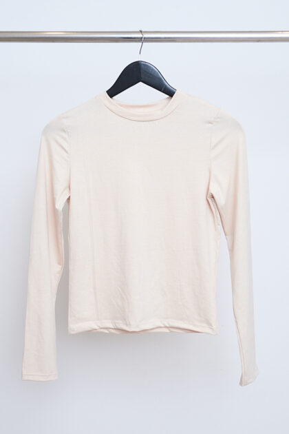 BLUSA MODAL CUELLO REDONDO