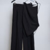 Variation picture for PANTALON PALAZZO + BLUSA DOBLE TRIANGULO (NEGRO)