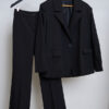 Variation picture for PANTALON SEMI OXFORT + BLAZER EXTRA GARNDE (NEGRO)