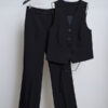 Variation picture for PANTALON SEMI OXFORT + CHALECO TIRITA (NEGRO)