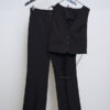 Variation picture for PANTALON SEMI OXFORT + CHALECO DOBLE BOLSILLO (NEGRO)
