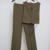 Variation picture for PANTALON SEMI OXFORT + CHALECO DOBLE BOLSILLO (OLIVA)