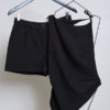 Variation picture for SHORT + BLUSA DOBLE TRIANGULO (NEGRO)