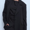 Variation picture for SHORT + BLUSA FRUNCE + BLAZER (NEGRO)