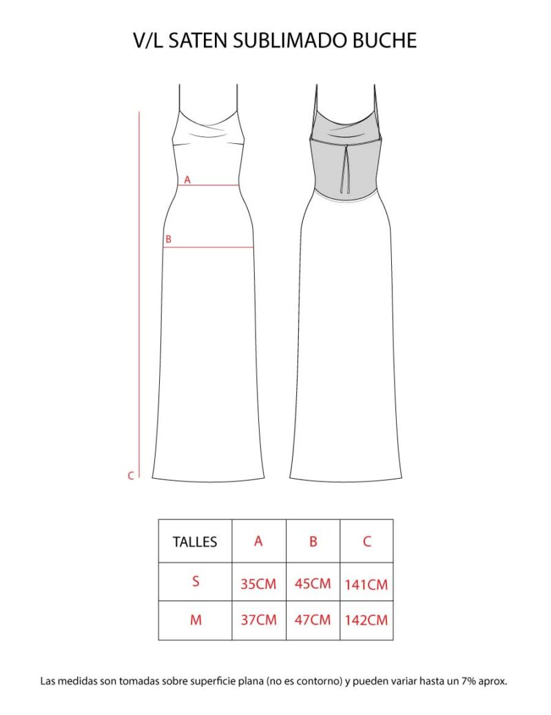 VESTIDO LARGO SATEN SUBLIMADO BUCHE - Image 11