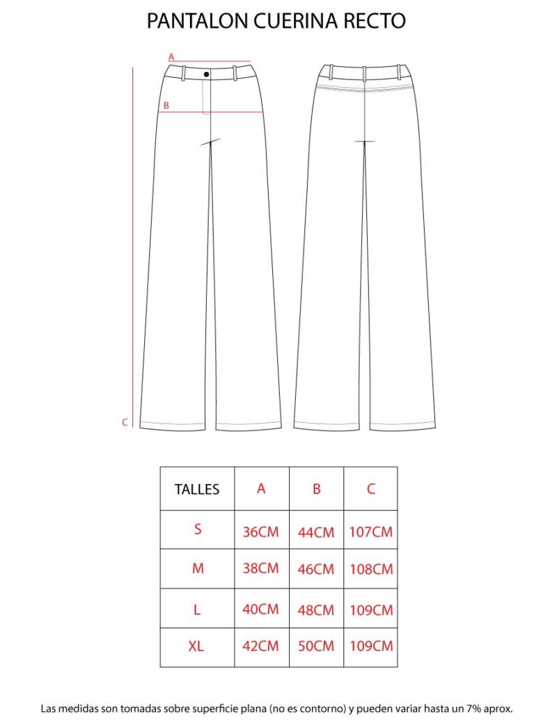 PANTALON CUERINA RECTO - Image 4