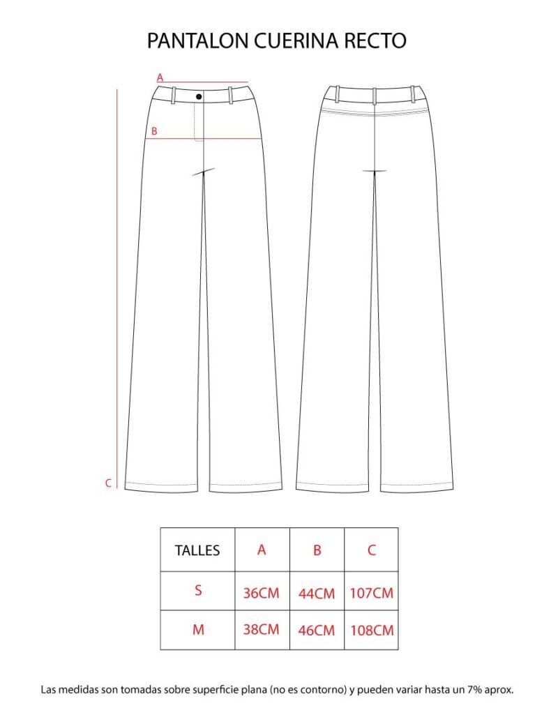 PANTALON CUERINA RECTO - Image 8
