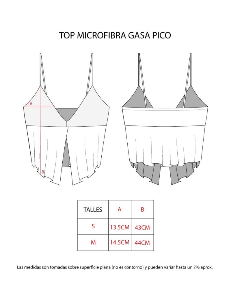 TOP MICROFIBRA GASA PICO - Image 4