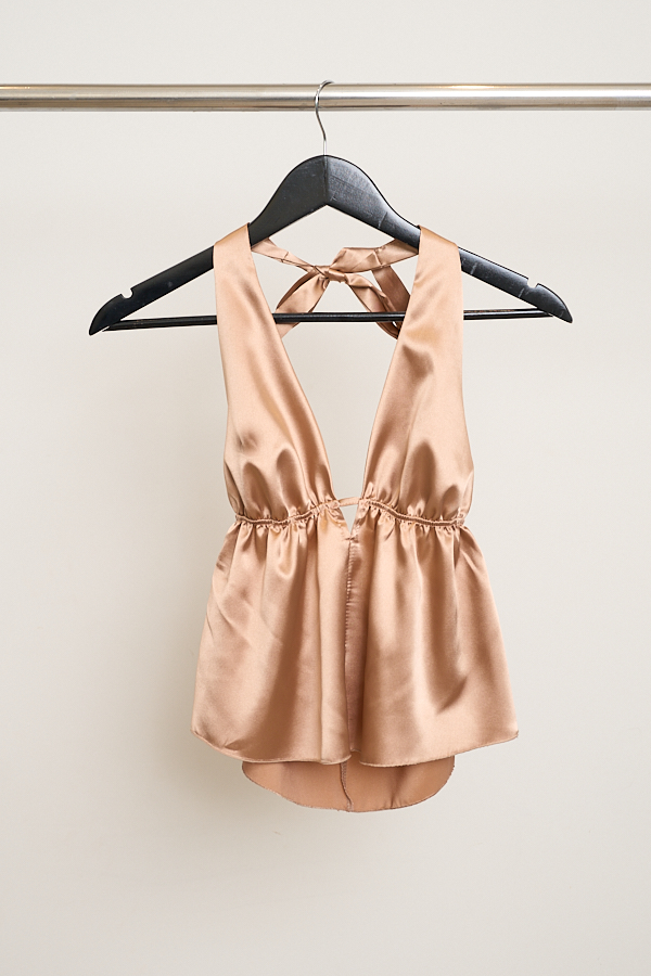 BLUSA SATEN PLATO