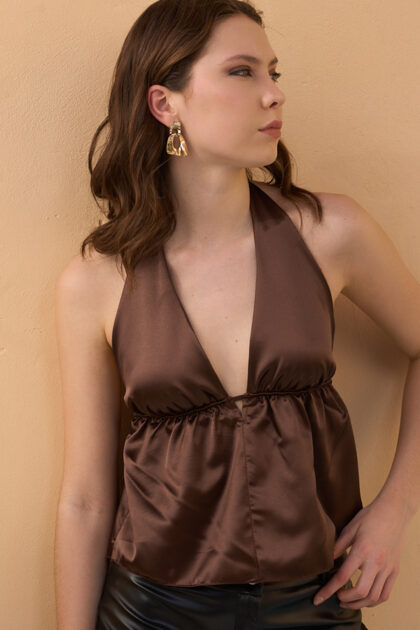 BLUSA SATEN PLATO