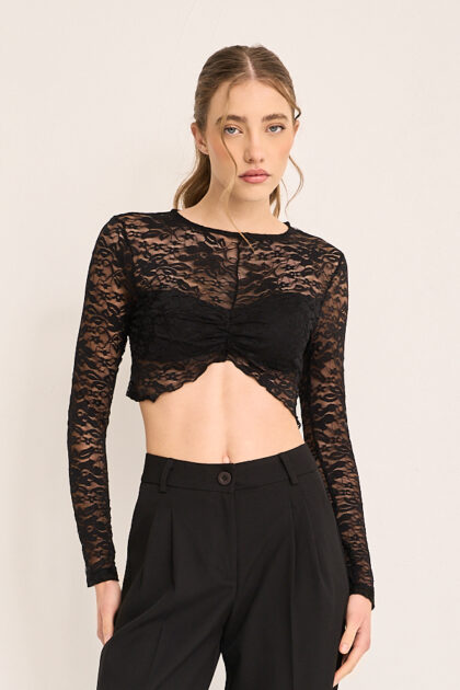 BLUSA ENCAJE CORPIÑO