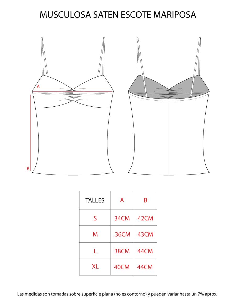 MUSCULOSA SATEN ESCOTE MARIPOSA - Image 11