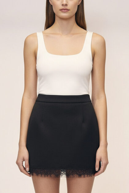 POLLERA SASTRERO PUNTILLA