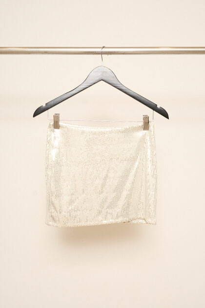 POLLERA LENTEJUELA CON ELASTICO