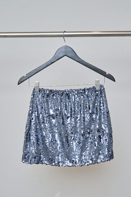 POLLERA LENTEJUELA ELASTICO