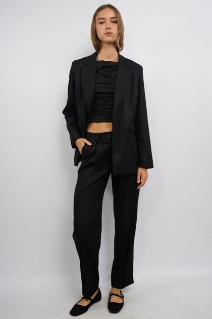 CONJUNTO RAYADO 2 PIEZAS ( PANTALON + BLAZZER )