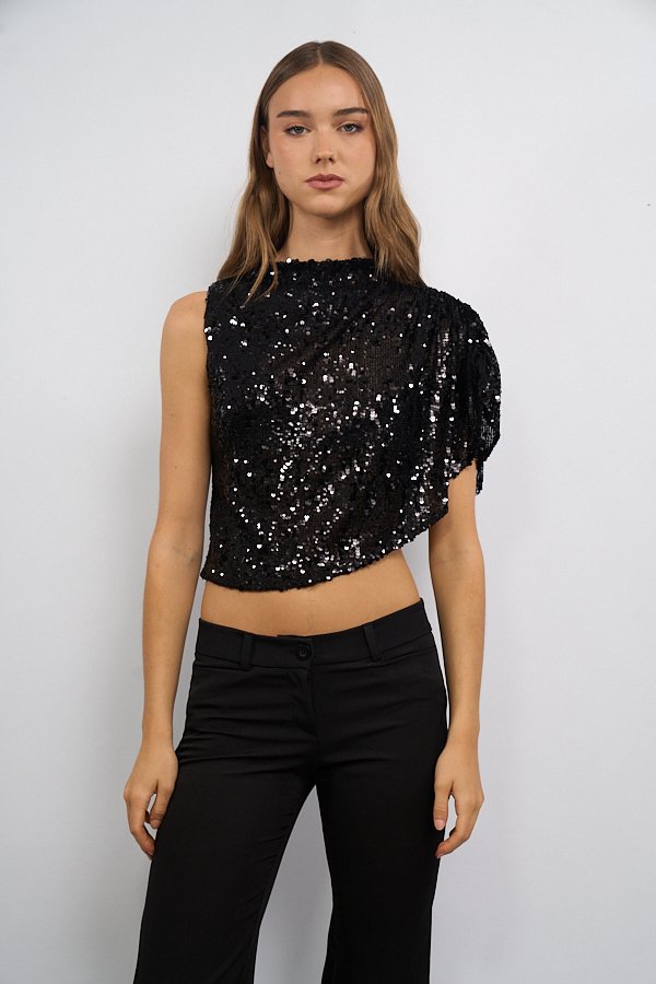 BLUSA LENTEJUELA CAPA