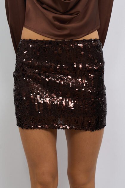 POLLERA LENTEJUELA ELASTICO