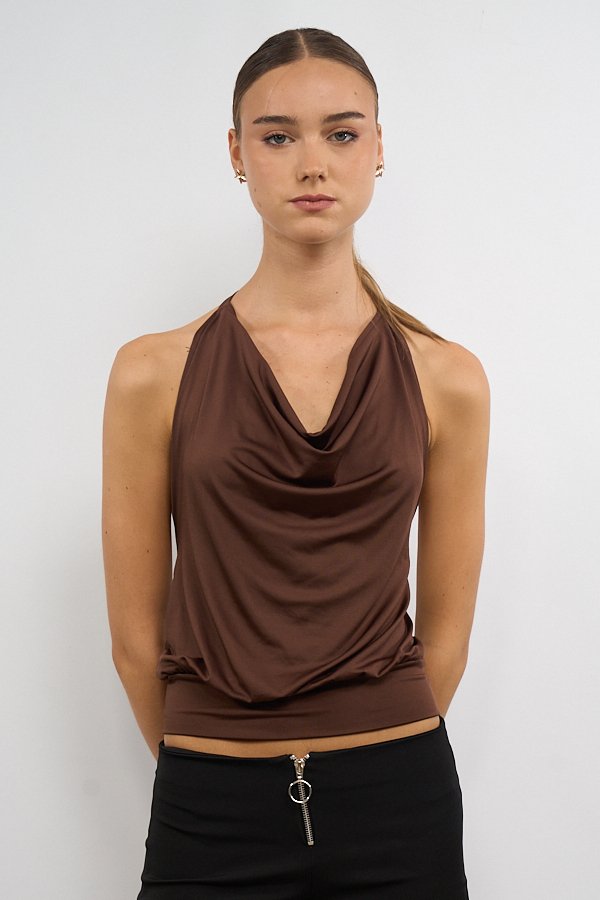 TOP MICROFIBRA BUCHE Y CINTURA