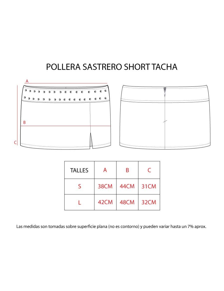 POLLERA SASTRERO SHORT TACHA - Image 7