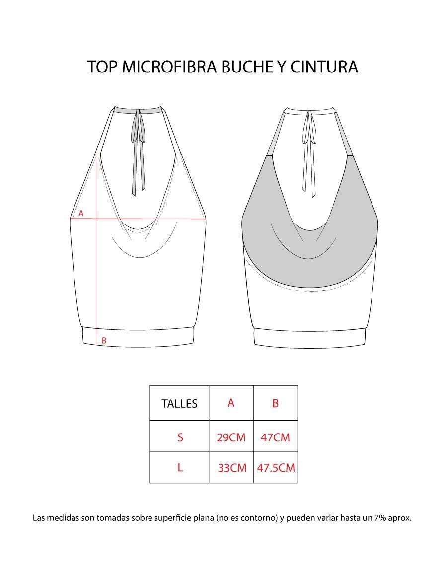 TOP MICROFIBRA BUCHE Y CINTURA - Image 8