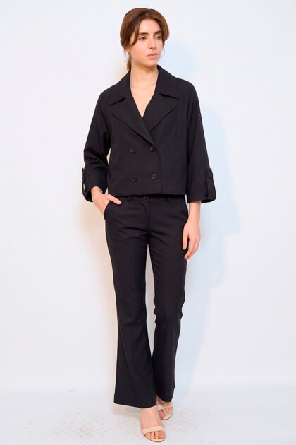 PANTALON SASTRERO PESADO TIRO BAJO OXFORD