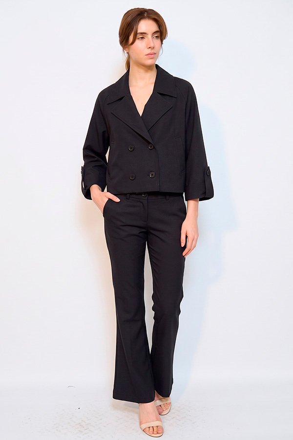 PANTALON SASTRERO PESADO TIRO BAJO OXFORD